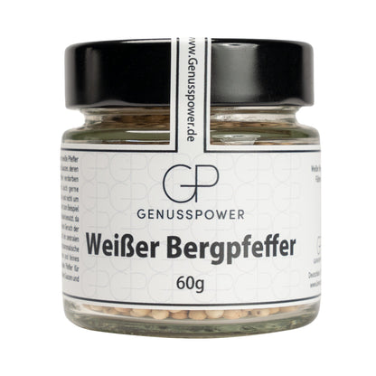 Weißer Bergpfeffer