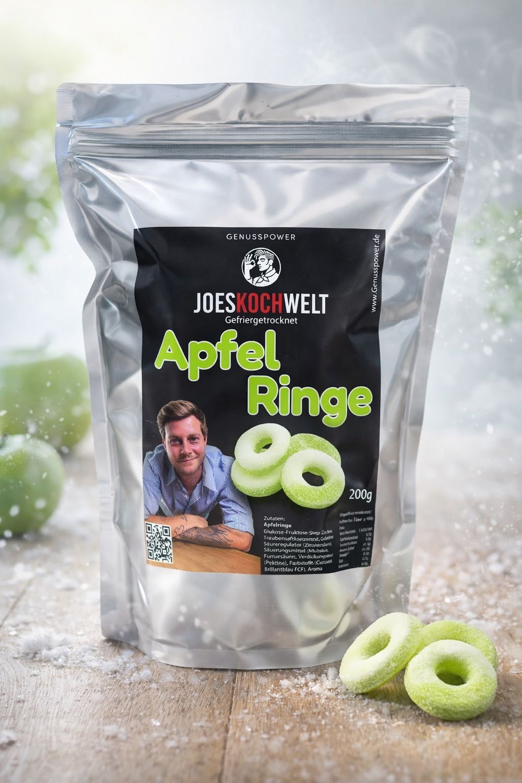 Knusprige Apfelringe – Candy neu gedacht (Joeskochwelt)
