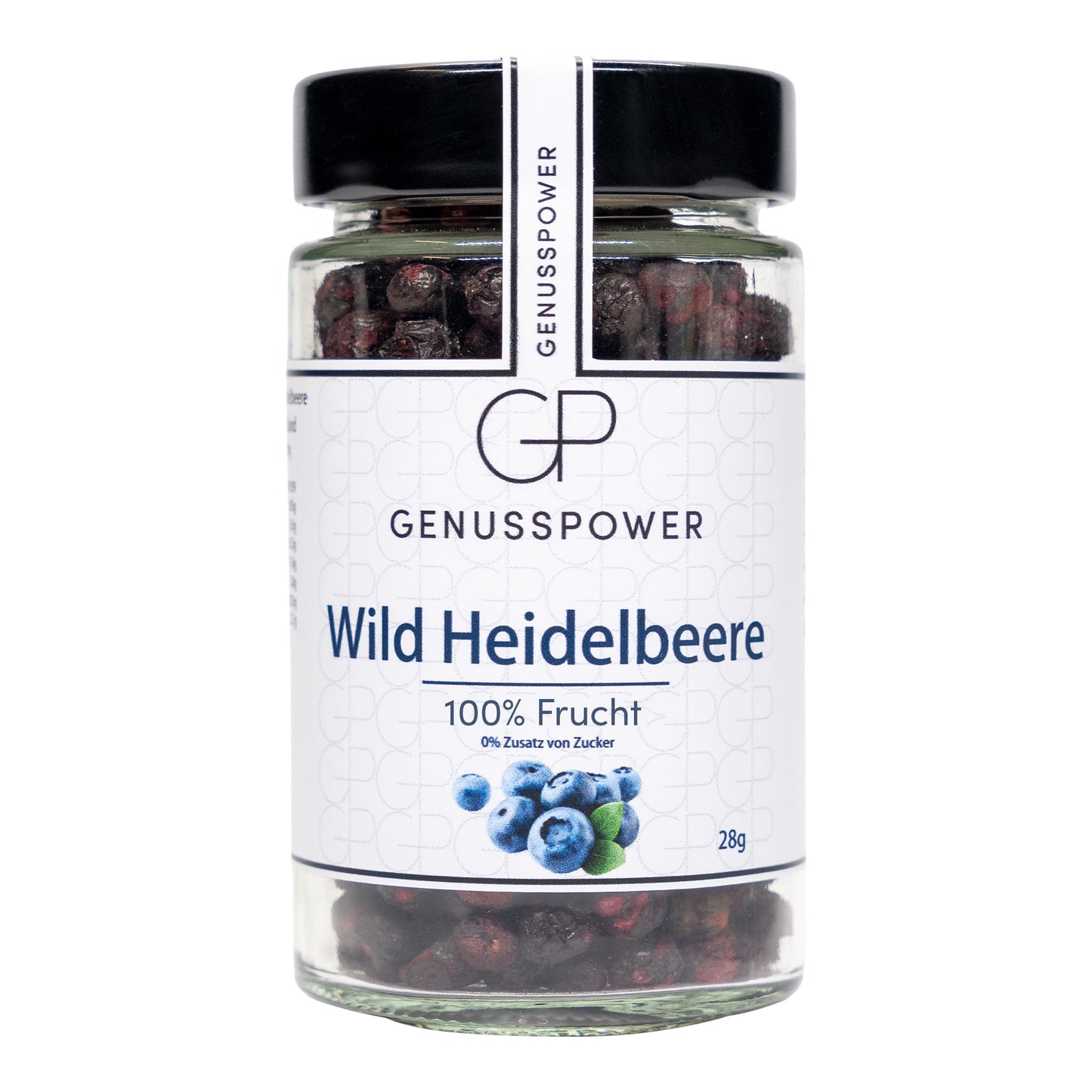 Gefriergetrocknete Wild-Heidelbeeren M