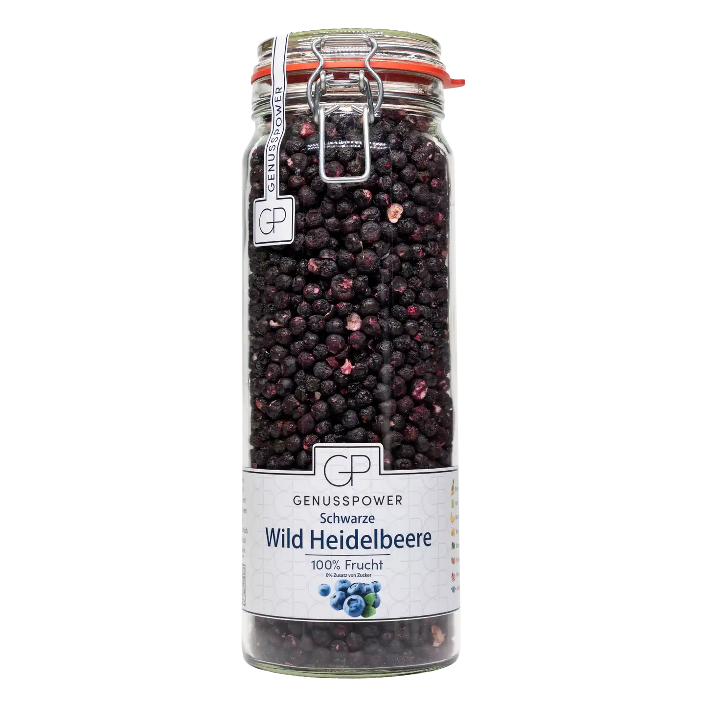 Gefriergetrocknete Wild-Heidelbeeren XL