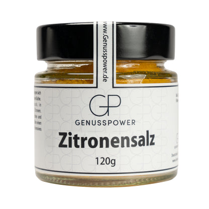 Zitronensalz – Frisches Würzsalz mit feiner Zitrusnote für leichte Küche