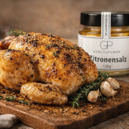 Zitronensalz – Frisches Würzsalz mit feiner Zitrusnote für leichte Küche