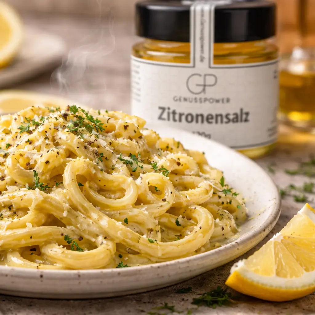 Zitronensalz – Frisches Würzsalz mit feiner Zitrusnote für leichte Küche