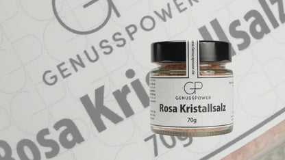 Rosa Kristallsalz