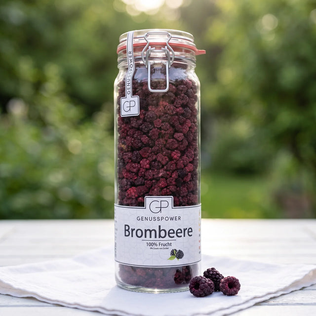 Gefriergetrocknete Brombeere von Genusspower