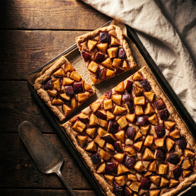 Auf dem Blechkuchen